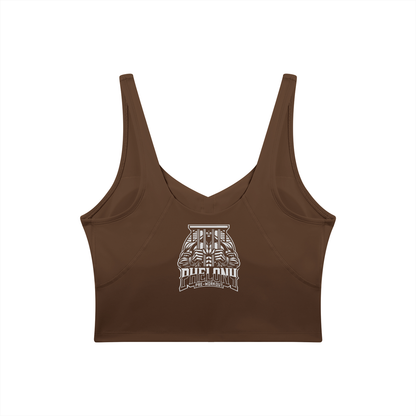 PHELONY Women's V-Neck Yoga Sports Bra