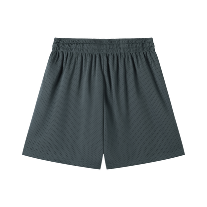 PHELONY Mesh Drawstring Shorts