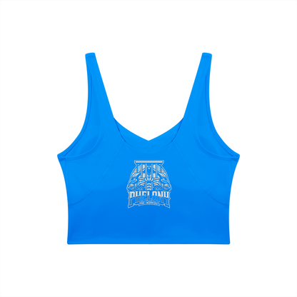 PHELONY Women's V-Neck Yoga Sports Bra