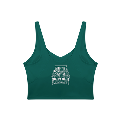 PHELONY Women's V-Neck Yoga Sports Bra