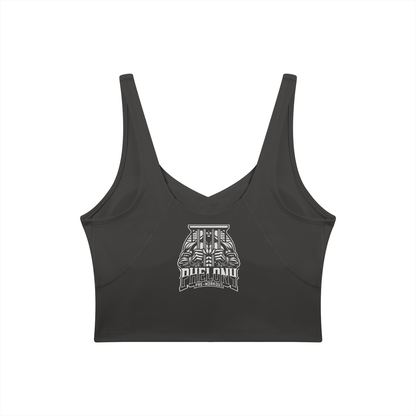 PHELONY Women's V-Neck Yoga Sports Bra