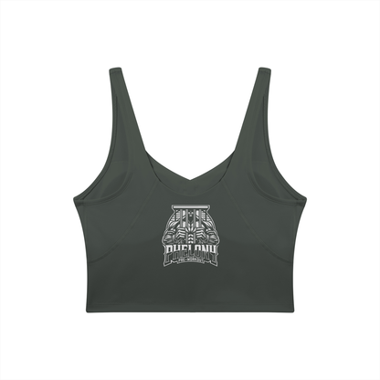 PHELONY Women's V-Neck Yoga Sports Bra