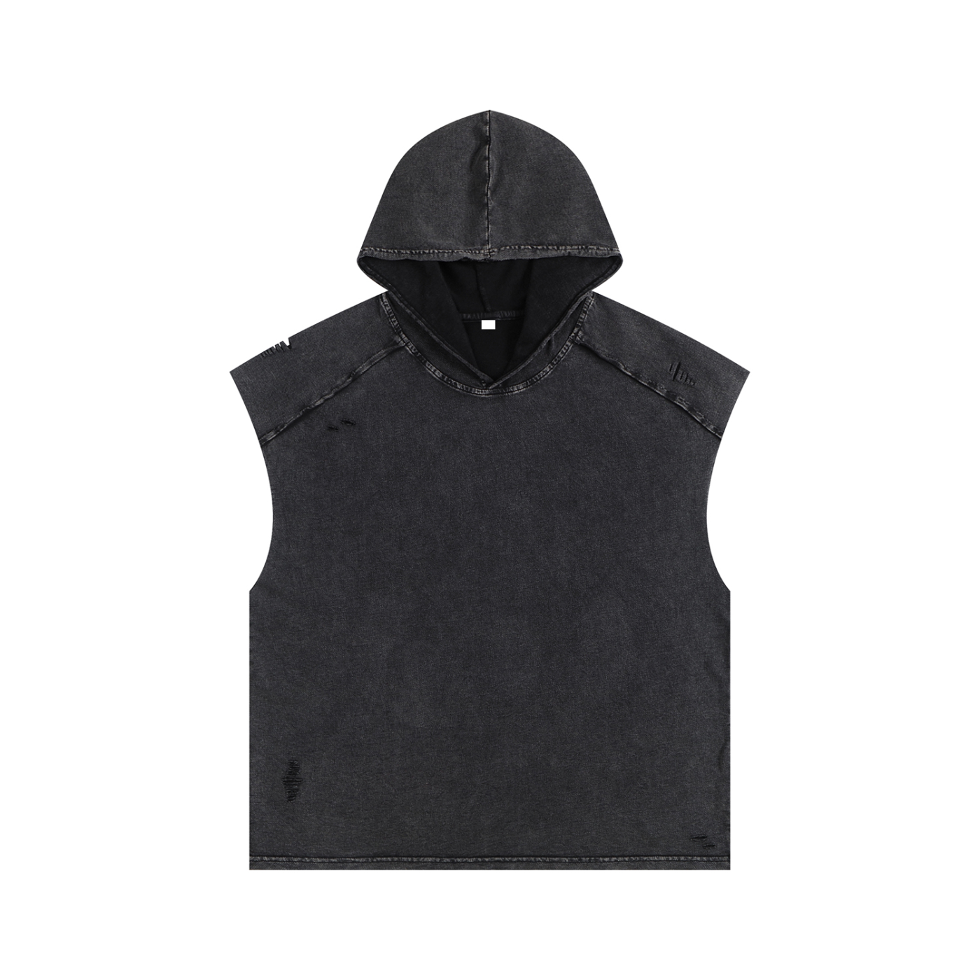 PHELONY Snow Washed Hooded Tank