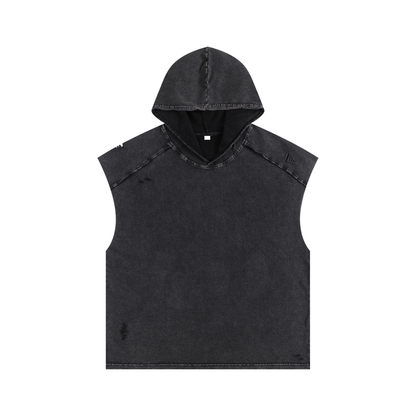 PHELONY Snow Washed Hooded Tank