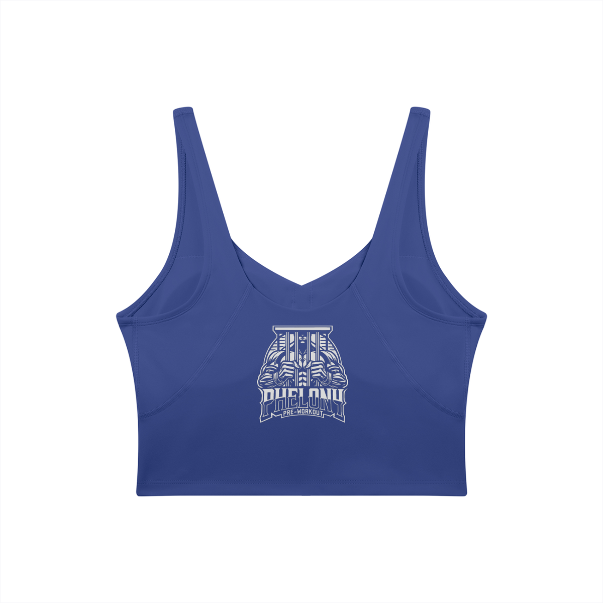 PHELONY Women's V-Neck Yoga Sports Bra