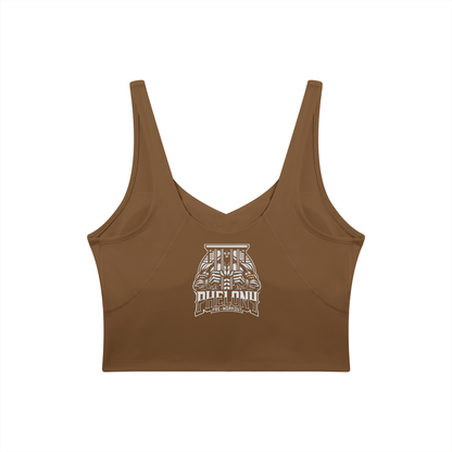 PHELONY Women's V-Neck Yoga Sports Bra