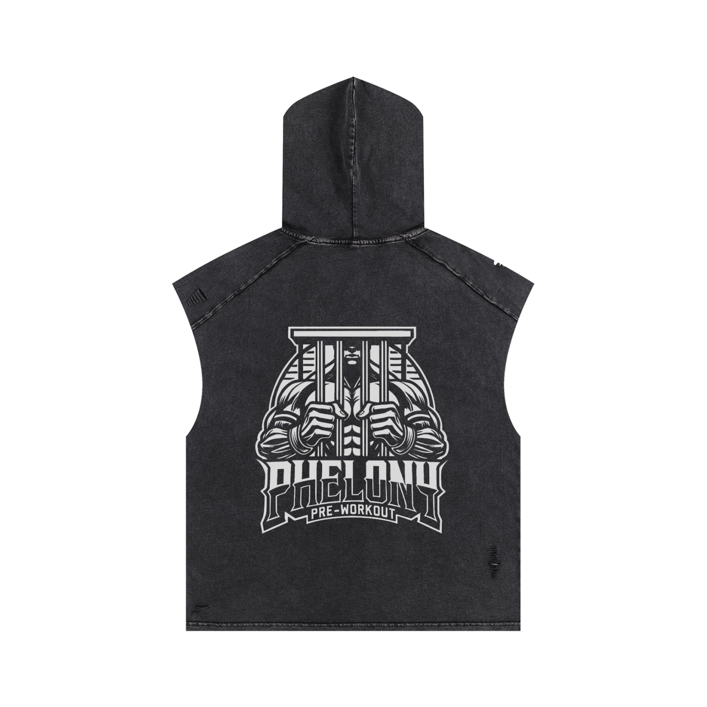 PHELONY Snow Washed Hooded Tank