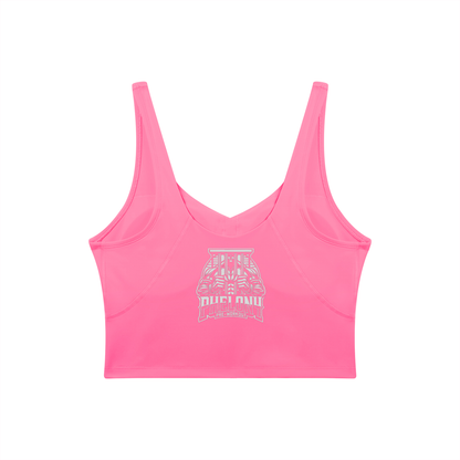 PHELONY Women's V-Neck Yoga Sports Bra