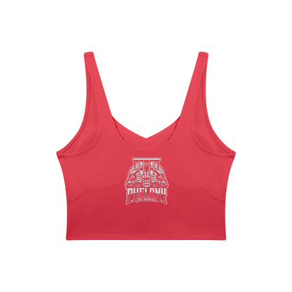 PHELONY Women's V-Neck Yoga Sports Bra