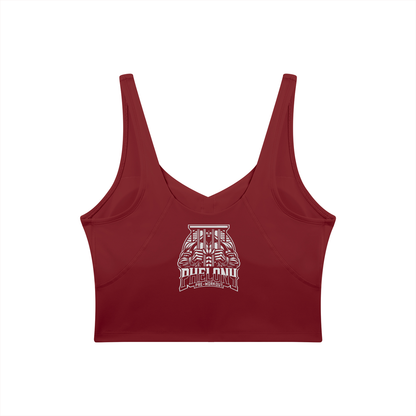 PHELONY Women's V-Neck Yoga Sports Bra